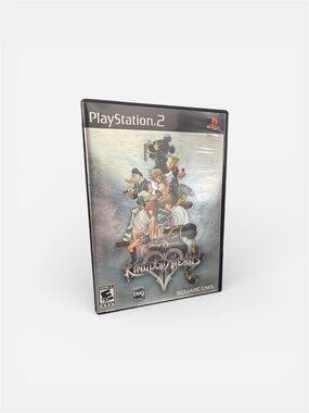 Kingdom Hearts II (PlayStation 2, 2006) with manual (as it is) (SONY)